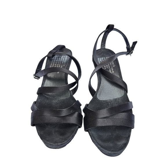 PEDRO GARCIA Black Strappy Heels 40 (approx size 9 women's) - Picture 3 of 8